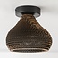 -light cardboard ceiling lamp - Papilla