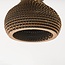 -light cardboard ceiling lamp - Papilla