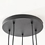 Illumine 5-light cord pendant - black