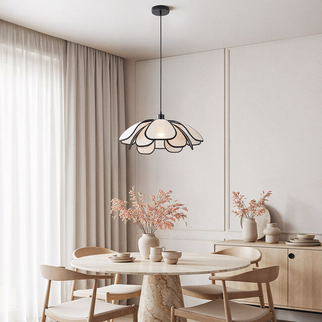 Modern 1-light pendant lamp - Petal