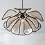 Petal 1-light pendant light - flower shape