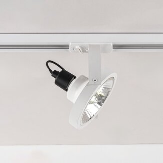 1-phase track spotlight Beam AR111, white