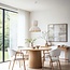 pendant light Soru - beige terrazzo stone look