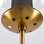 Hepta 7-light pendant light - clear glass