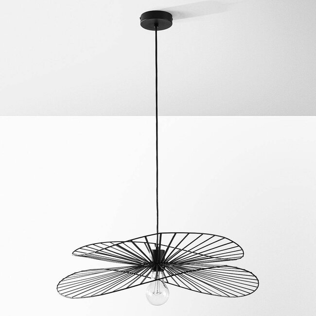 Novaire pendant lamp in Black metal