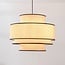 pendant light Zohra - Japandi with natural shade