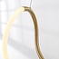 Lunara pendant lamp design with integrated 3-step dimmable LEDs - Gold