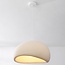 Wabi-Sabi Urban Stone pendant light with sand beige stone effect - 50 x 34 cm