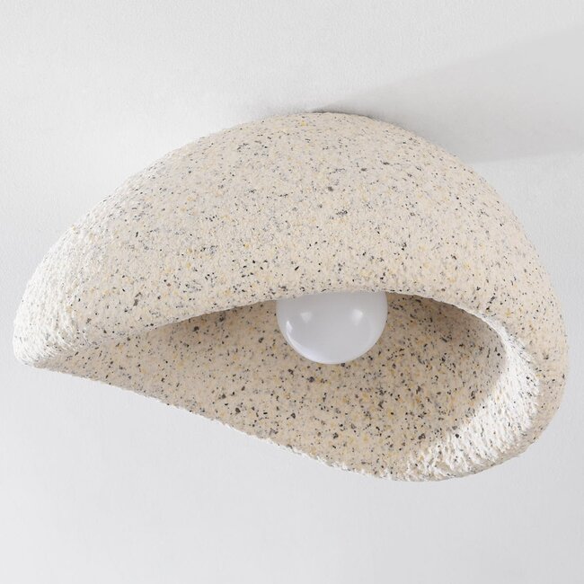 Wabi-Sabi Ceiling lights Concrete Aura 40 x 28 in terrazzo beige