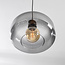 Contemporary Shade pendant lamp with a modern twist - smoked glass