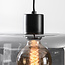 Contemporary Shade pendant lamp with a modern twist - smoked glass
