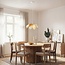 pendant light Tsuki in felt - off-white
