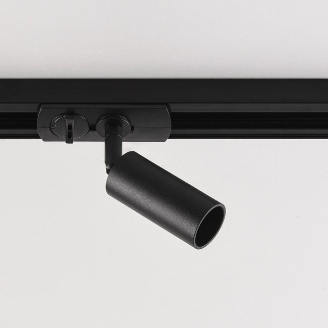 1-phase track system set of 1.5 metres with Rayn spotlights, black