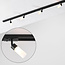 1-phase Vexa track lighting system, 1.5 metres long, with narrow G9 spotlights