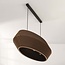 3-light cardboard pendant lamp Caryo