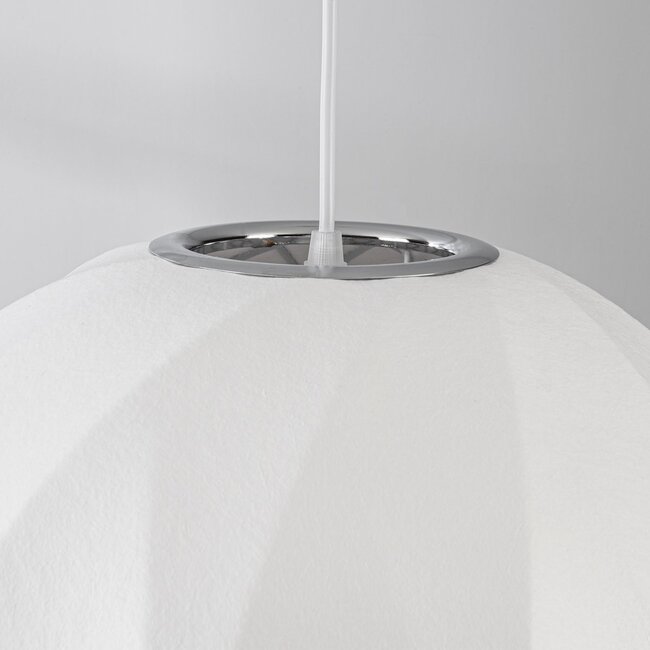 Minimalist pendant lamp in silk look - Seda