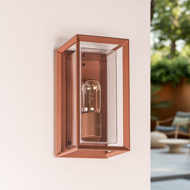 Outdoor Wall Light Adare - Rust Brown