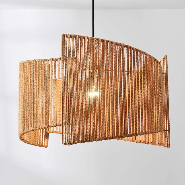 Halat pendant lamp made of braided rope