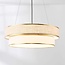 Modern Koysi fabric pendant lamp with Golden finish