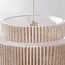 pendant light Tressa with fabric shade - beige