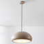 pendant light Luz beige - white diffuser