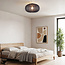 Japandi ceiling lights Celara with fabric shade Ø50 cm