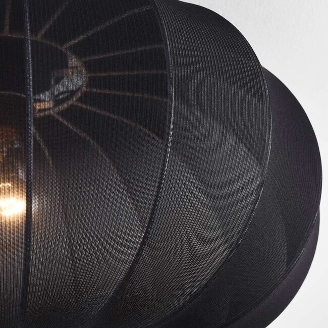 Japandi ceiling lights Celara with fabric shade Ø50 cm