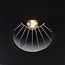 ceiling light Celara with fabric shade - black 70 cm
