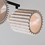 ceiling light Noura with adjustable spotlights - black and beige