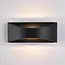 Modern bathroom wall light Bremen - Black