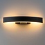 Designer bathroom lamp Dean in black