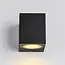Square bathroom lamp Wolfie - Black