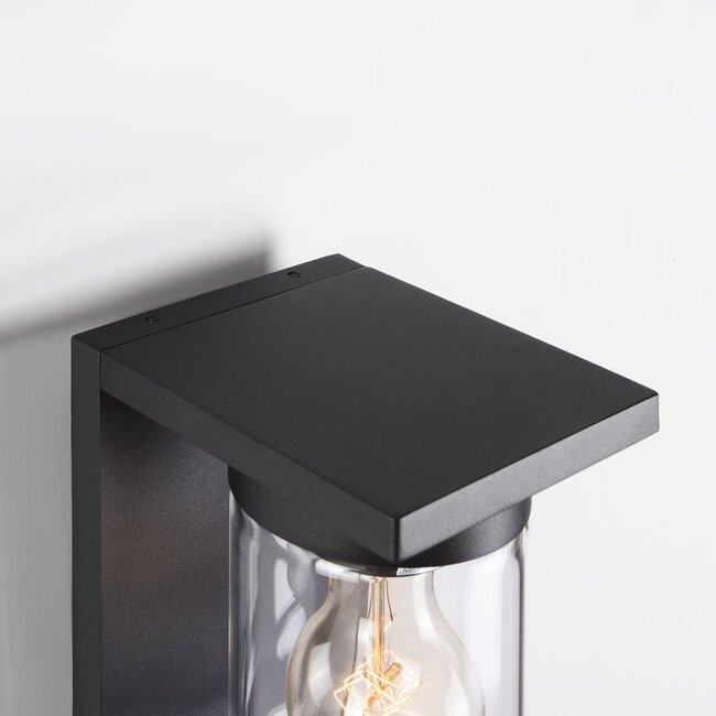 Modern outdoor lamp Aniello with twilight sensor