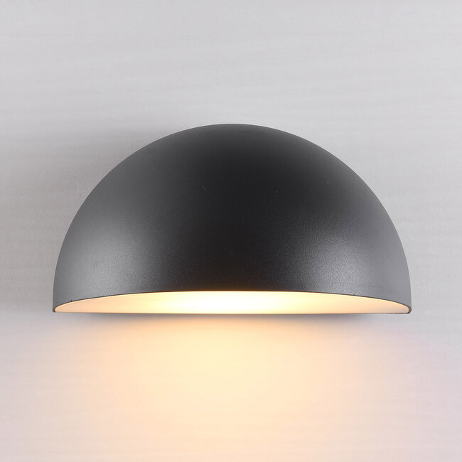 2-light outdoor lamp Azzo - Black