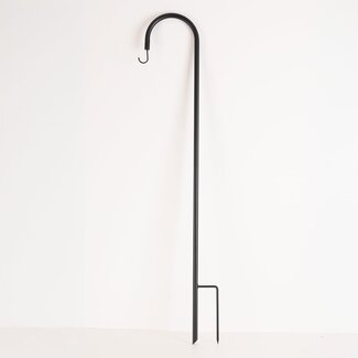 Metal garden posts with hook, 120 cm - set of 5 pieces