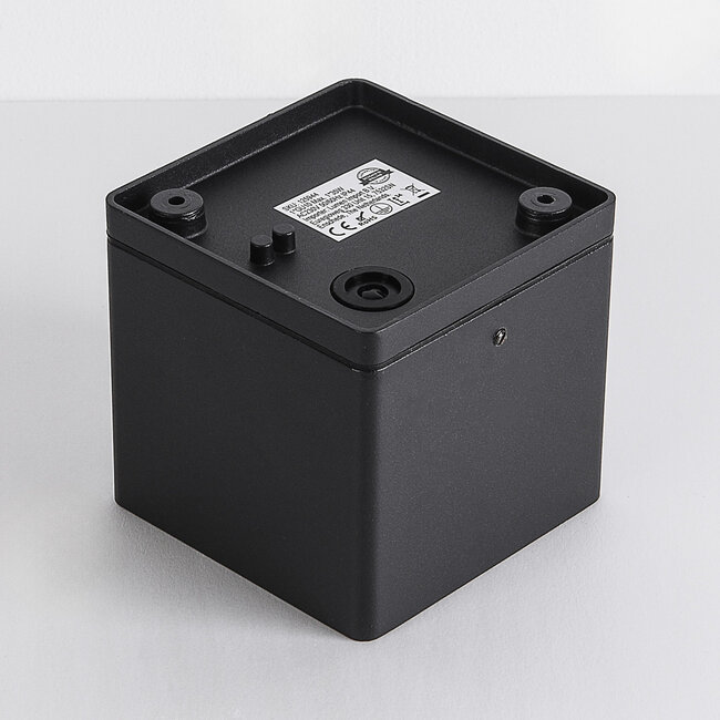 Modern outdoor ceiling spotlight Nello - Black