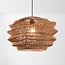 Designer pendant light Kanso made from naturally woven paper