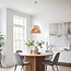 pendant light Toku with braided shade - natural