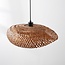 Texta bamboo pendant lamp with handwoven shade Ø50 cm