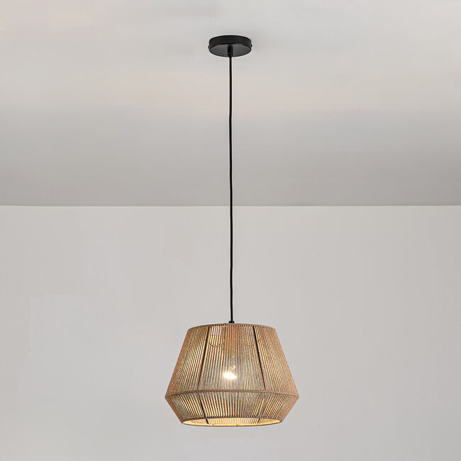 Koton natural cotton rope pendant light