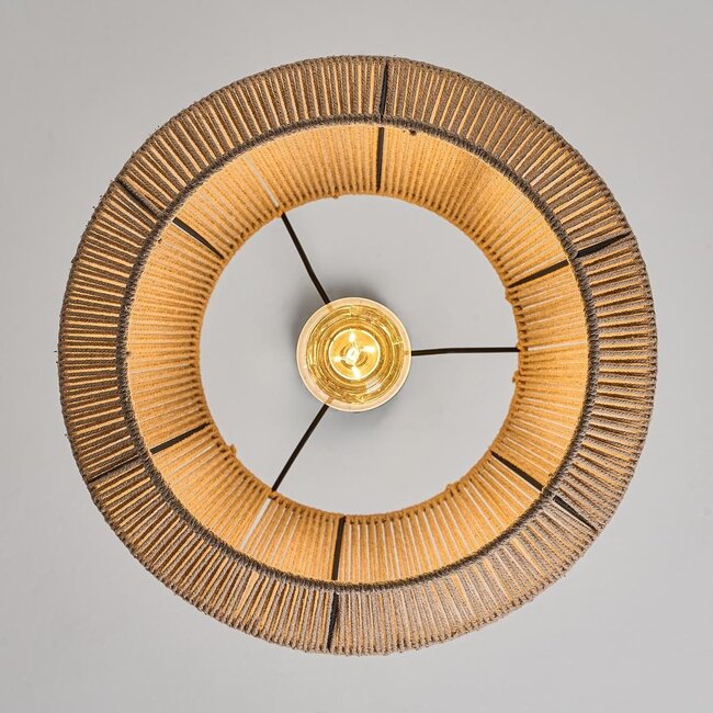 pendant light Koton in natural cotton rope