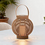 Solar lantern Zolux - rattan look