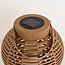 Solar lantern Zolux in rattan look - with integrated LED