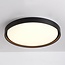 Ceiling light Ricardo with integrated LED and 3-step dimmable Ø51.5 cm - black