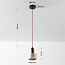 Lito Pendant Light with Terrazzo Effect and Wood