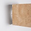 Cube wall light Roca in stone effect