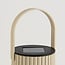 Design solar table lamp Rayor - beige