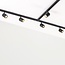 Modern 3-metre single-phase track lighting system with Kimi spotlights - ceiling lights