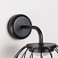 Design outdoor wall light Eclipsa black with integrated LED