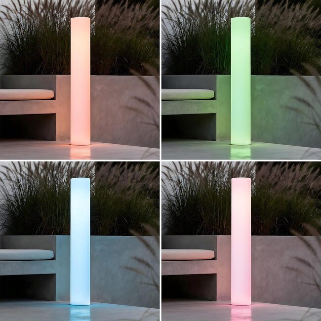 Solar Floor lamp Veris with adjustable colours - 100 cm